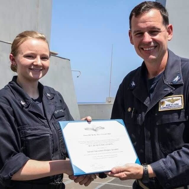 MEMBER SPOTLIGHT: Allison Warren '23, CVAN Admin Officer / U.S. Navy, 2016-2020
